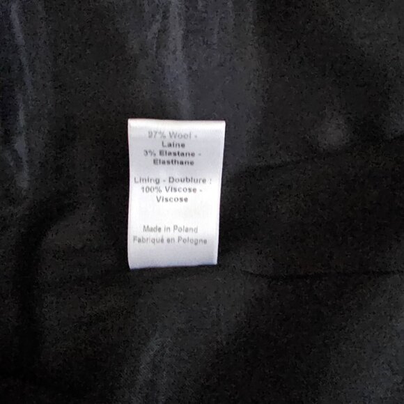 Joseph Gray Wool Blend Single Button Tailored Style Blazer Jacket Women's Sz 42 - Picture 6 of 12